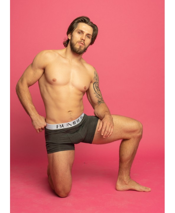 Bumbuk мъжки боксер в графит цвят Bumbuk мъжки боксер в графит цвят